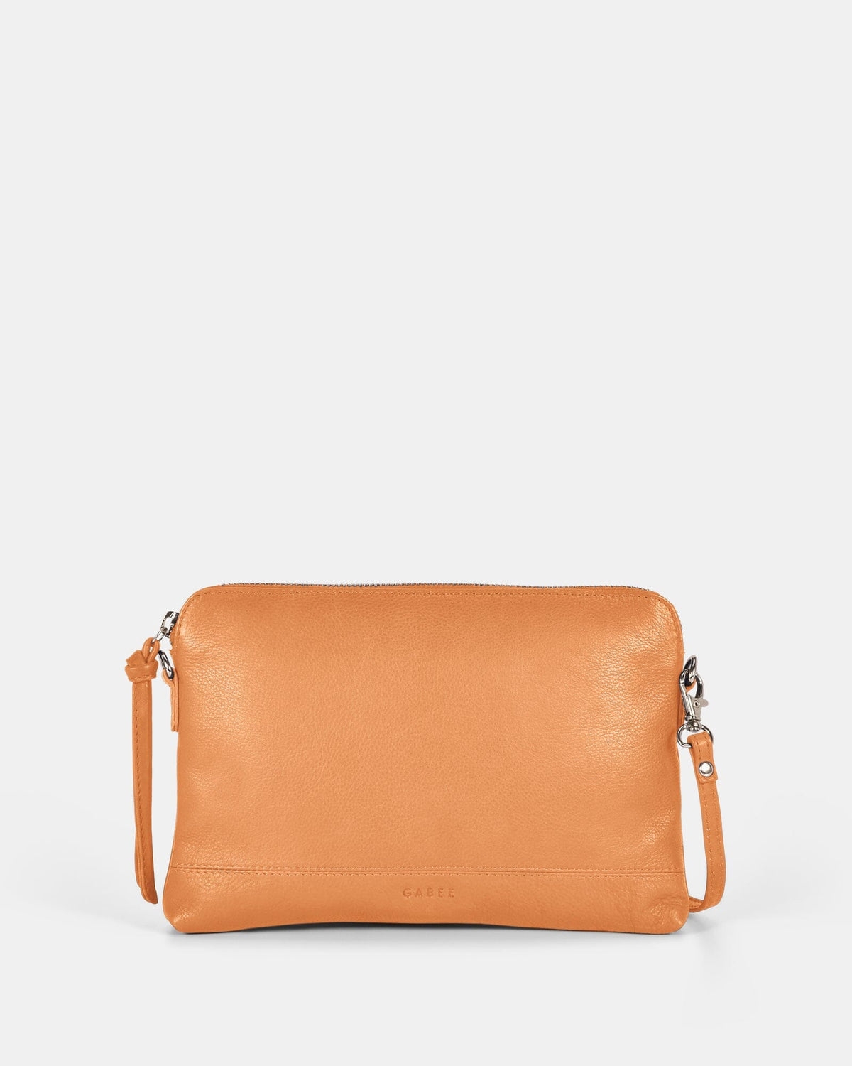 Holly Leather Crossbody Purse 2 in 1 - Apricot