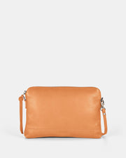 Holly Leather Crossbody Purse 2 in 1 - Apricot