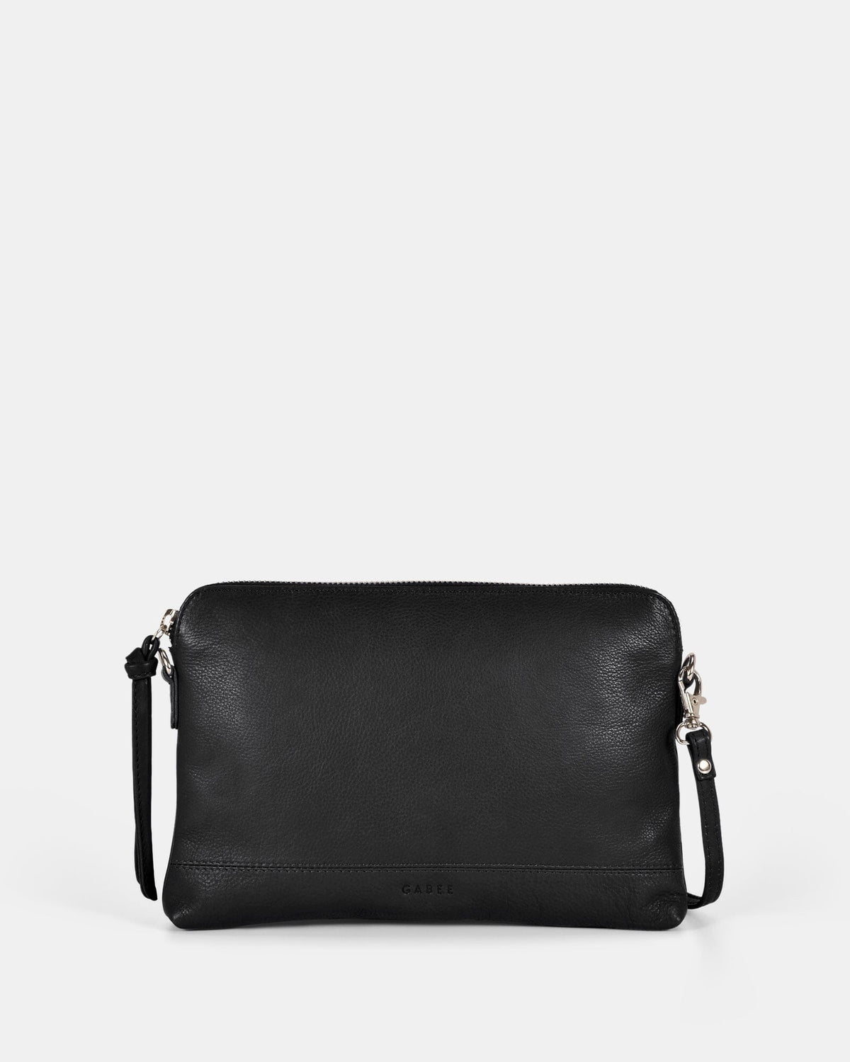Holly Leather Crossbody Purse 2 in 1 - Black
