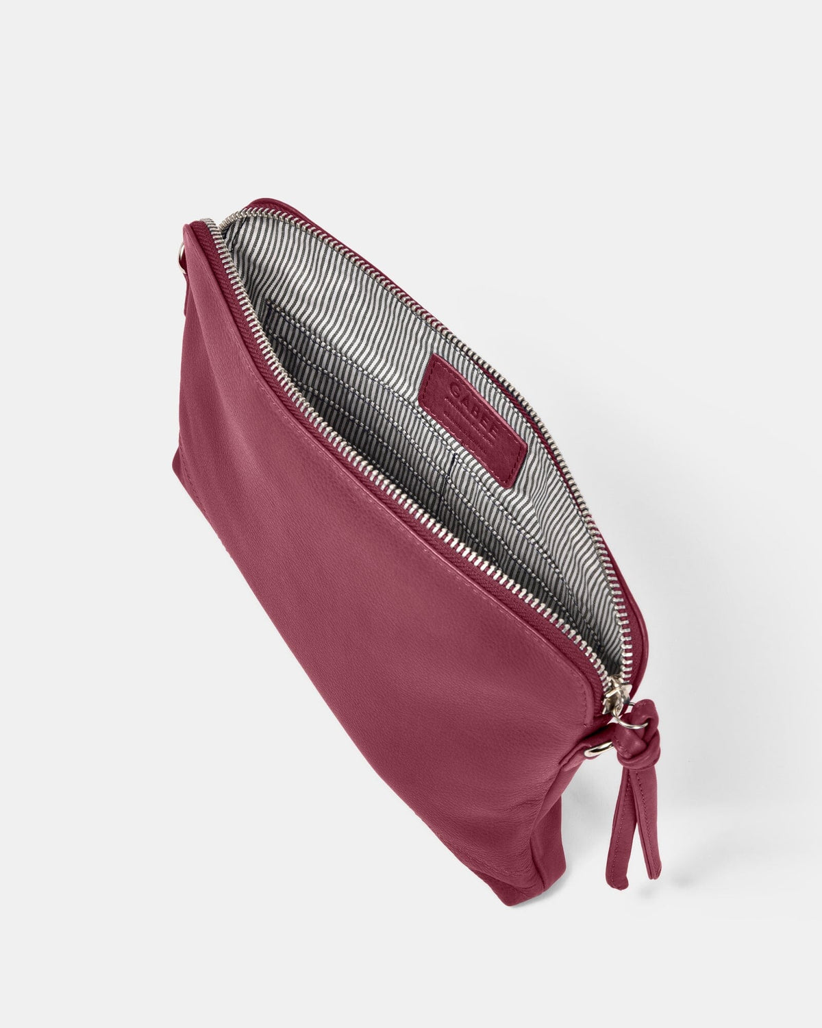 Holly Leather Crossbody Purse 2 in 1 - Mulberry