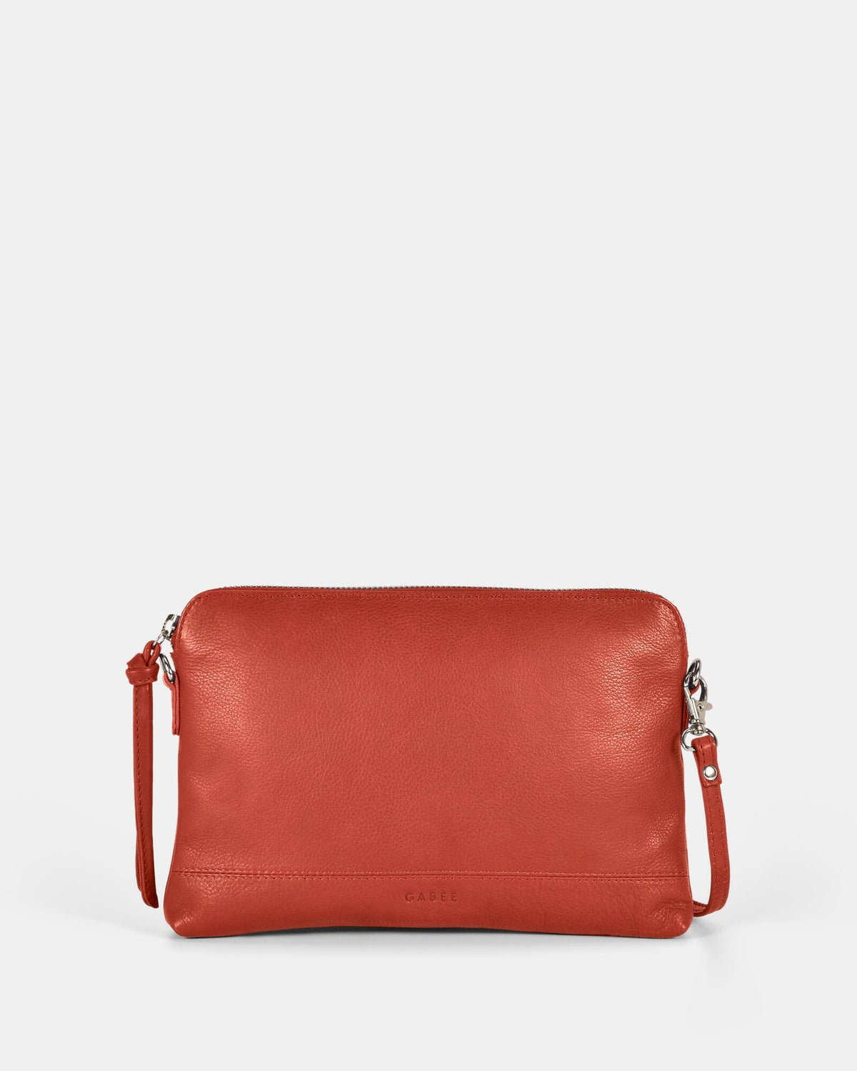 Holly Leather Crossbody Purse 2 in 1 - Red