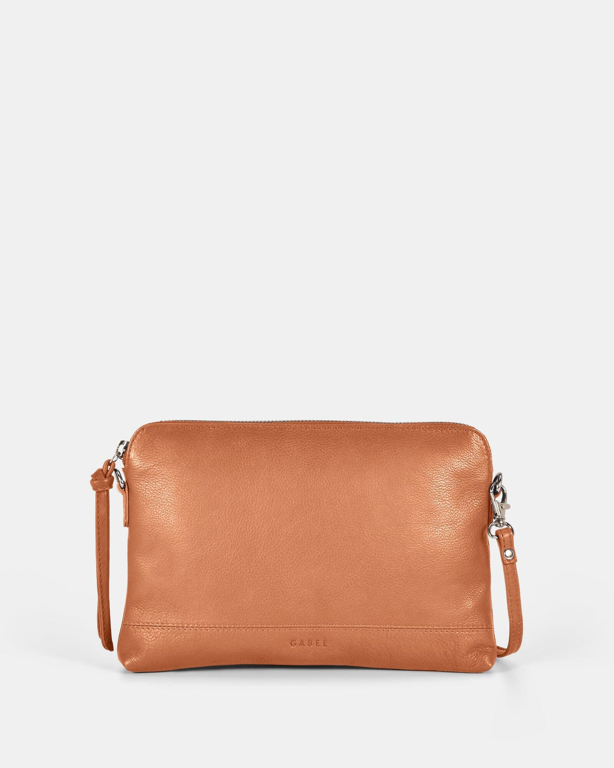 Holly Leather Crossbody Purse 2 in 1 - Tan