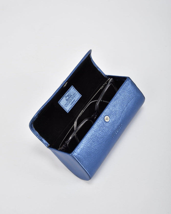Idol Metallic Glasses Case - Blue