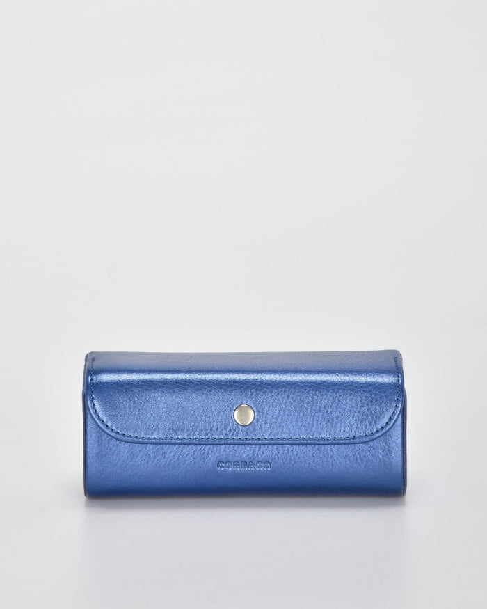 Idol Metallic Glasses Case - Blue
