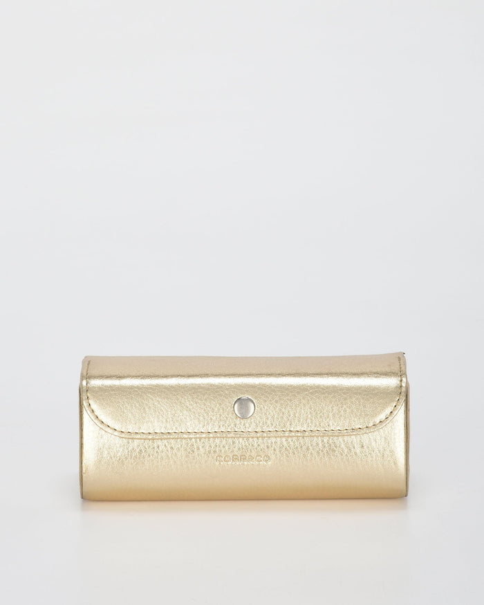 Idol Metallic Glasses Case - Gold