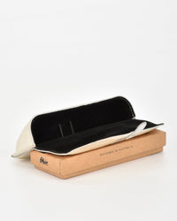 Iris Soft Leather Two Tone Glasses Case