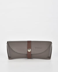 Iris Soft Leather Two Tone Glasses Case