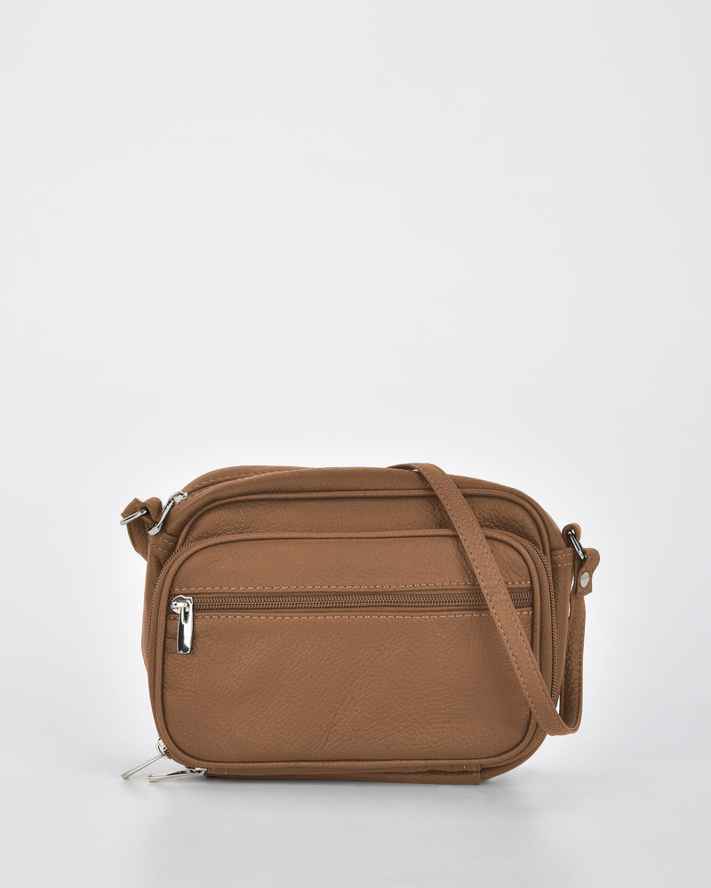 Jackie Leather Crossbody Bag