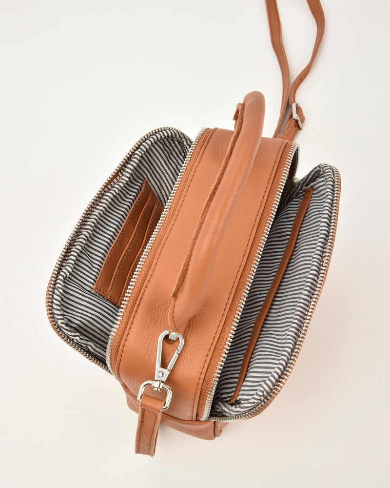 Janelle Leather Handbag/Crossbody
