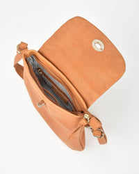 Janie Soft Leather Crossbody with Turnlock