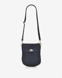 Janie Soft Leather Crossbody with Turnlock