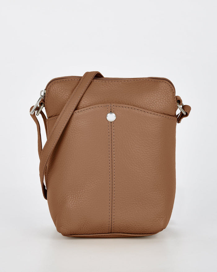 Jemma Leather Mini Crossbody Bag