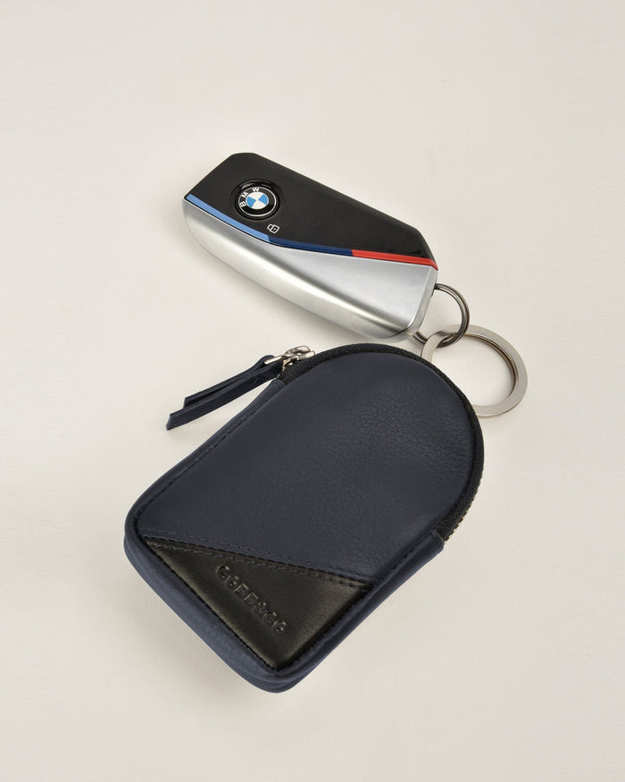 Johnson RFID Two-Tone Leather Keyring & Card holder