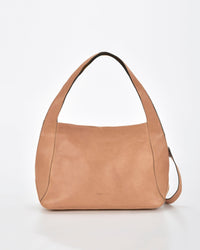 Junee Washed Leather Tote Shoulder Bag