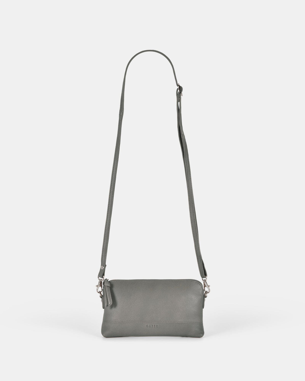 Kara Leather Crossbody Purse 2 in 1 - Denim