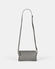 Kara Leather Crossbody Purse 2 in 1 - Denim