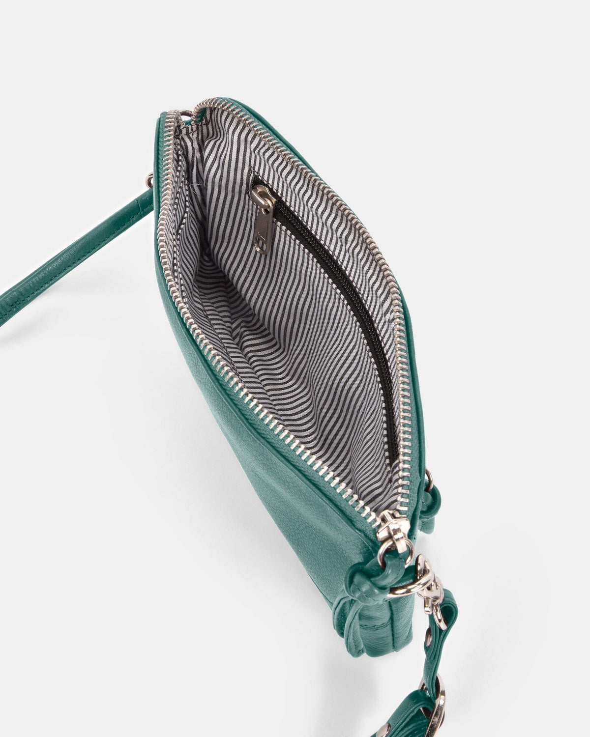 Kara Leather Crossbody Purse 2 in 1 - Ocean