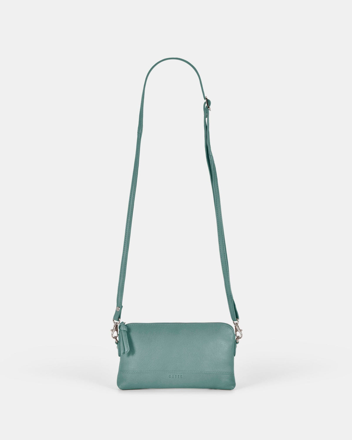 Kara Leather Crossbody Purse 2 in 1 - Ocean