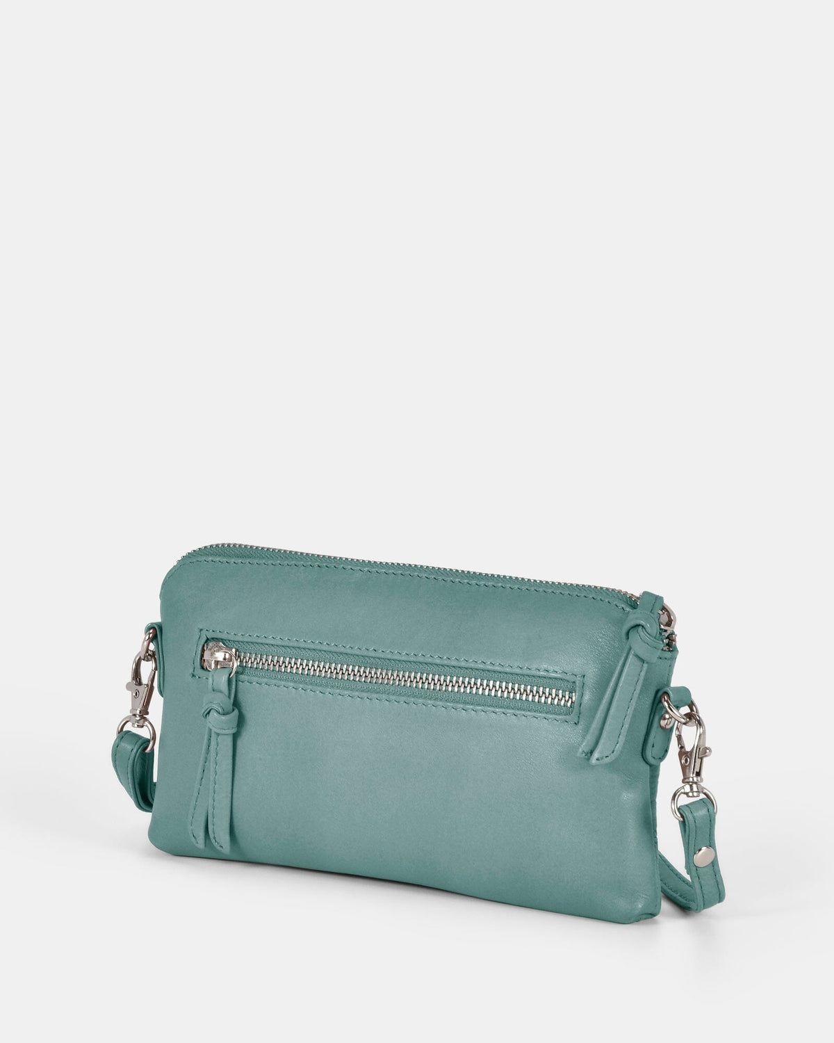 Kara Leather Crossbody Purse 2 in 1 - Ocean