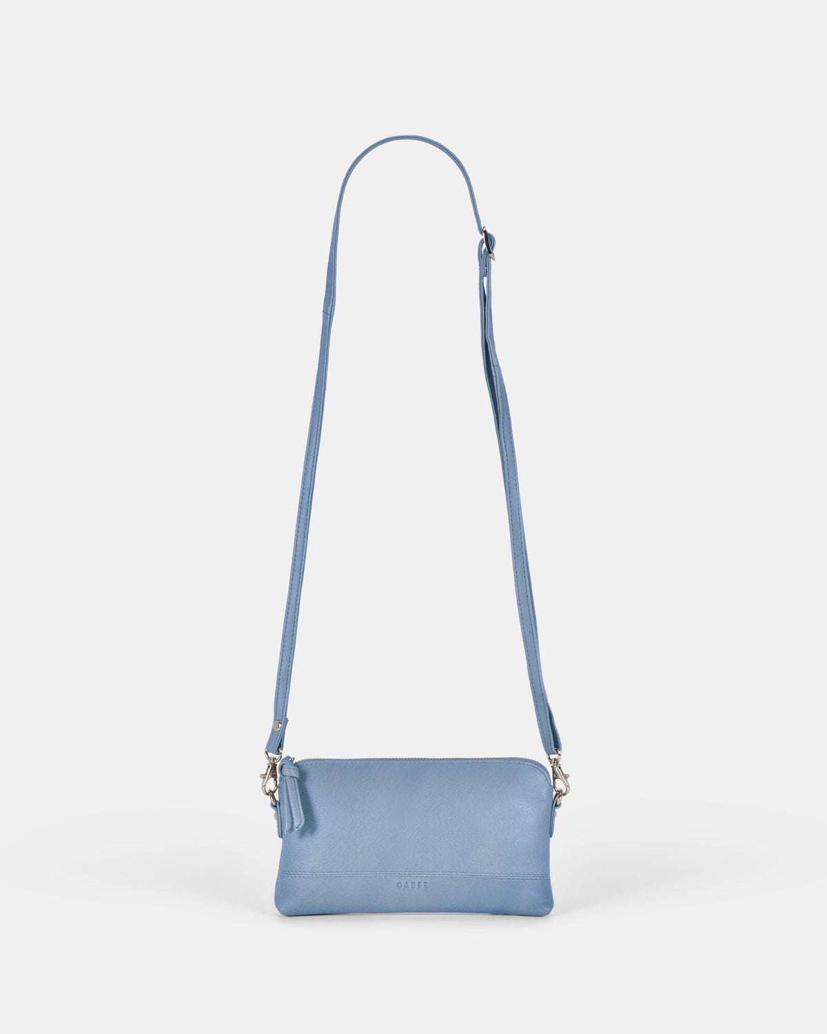 Kara Leather Crossbody Purse 2 in 1 - Powder