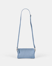 Kara Leather Crossbody Purse 2 in 1 - Powder
