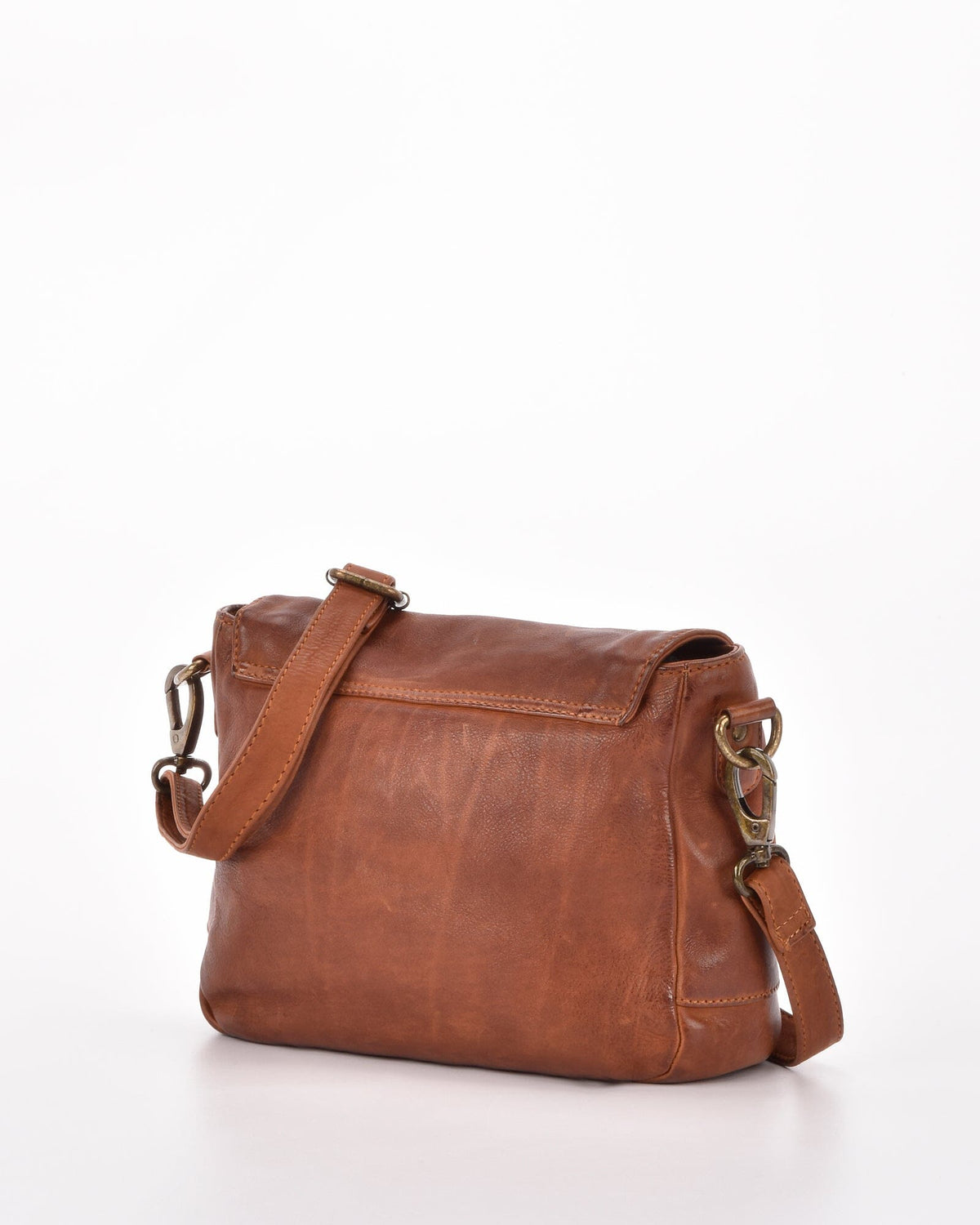 Kenmore Leather Flap Crossbody