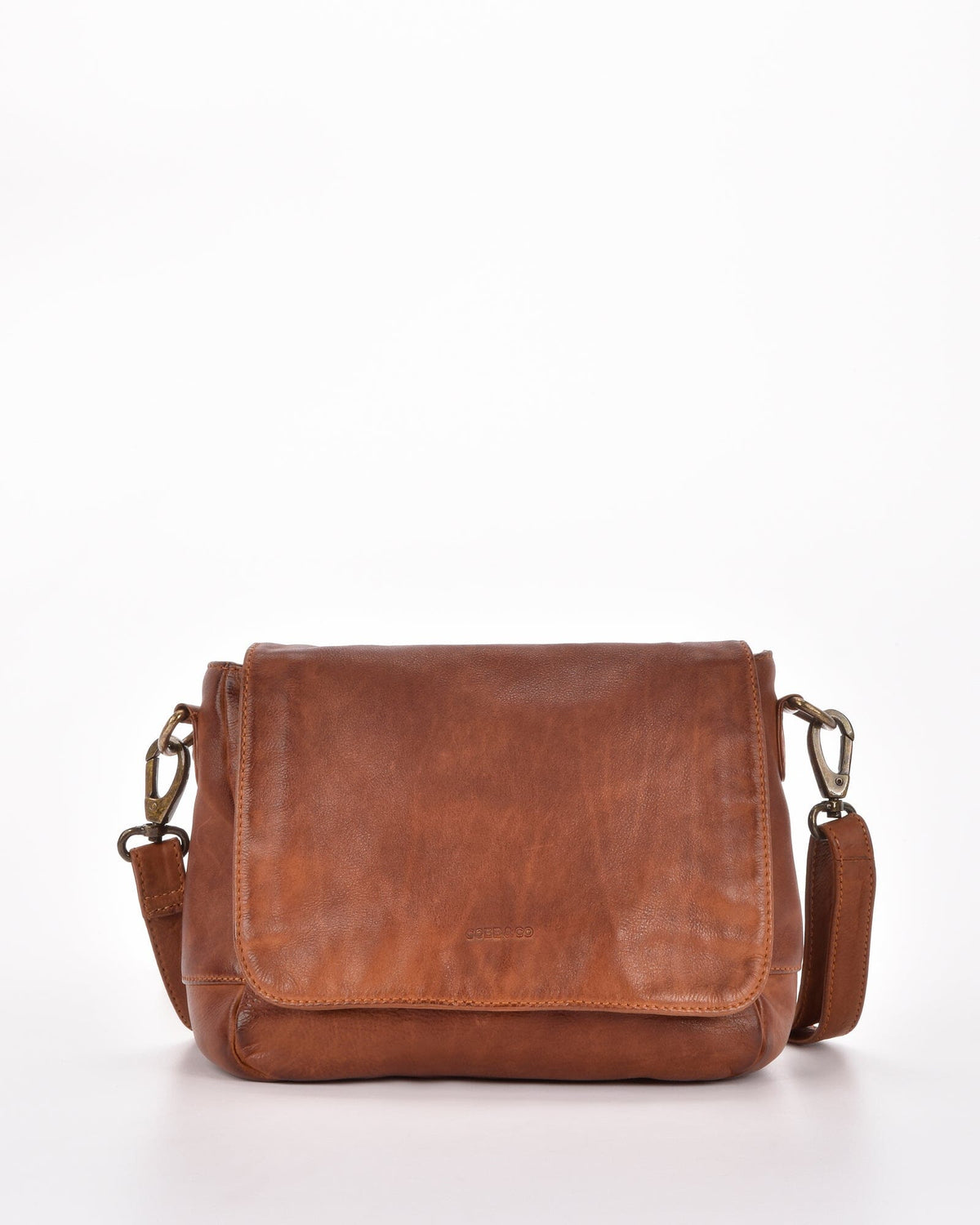 Kenmore Leather Flap Crossbody
