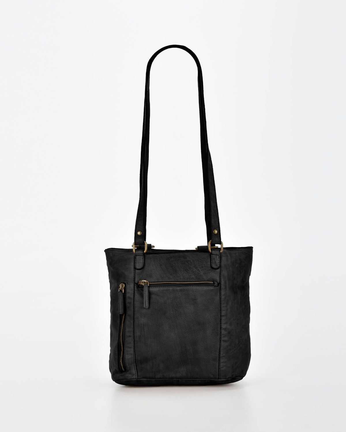 Keppel Rugged Leather Convertible Backpack-shoulder bag - 2 in 1