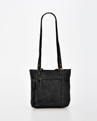 Keppel Rugged Leather Convertible Backpack-shoulder bag - 2 in 1