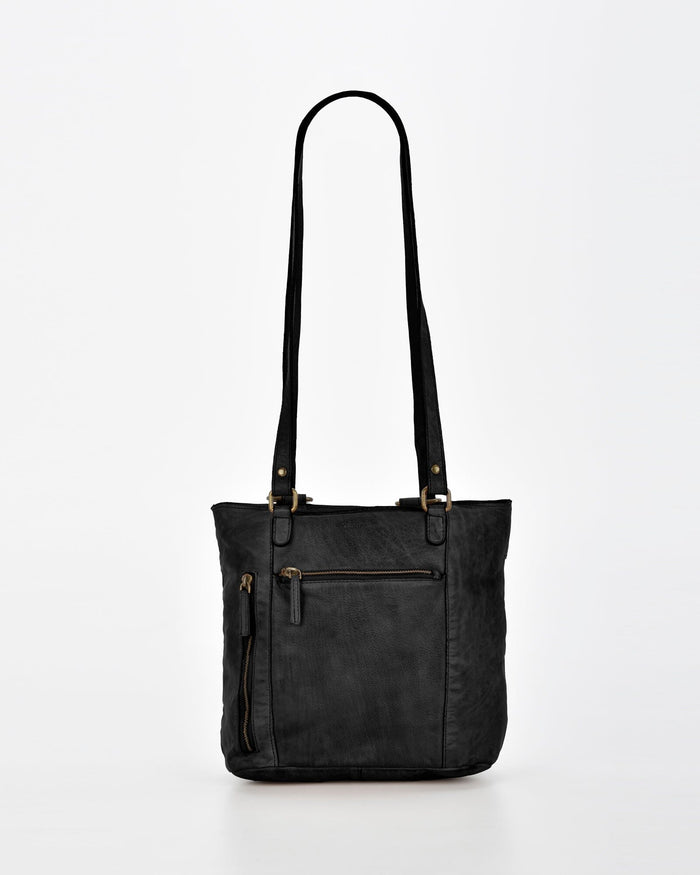 Keppel Rugged Leather Convertible Backpack-shoulder bag - 2 in 1
