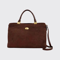 Kew Suede & Leather Business Bag