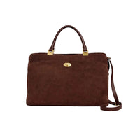 Kew Suede & Leather Business Bag