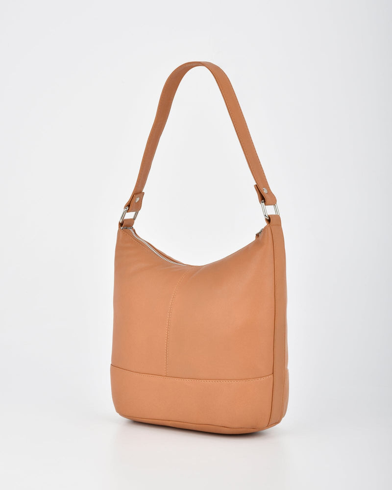 Kirsten Leather Bucket Shoulder Bag