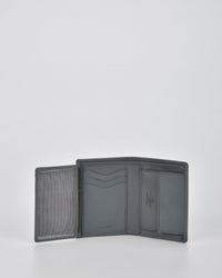 Kol Leather Fold Out with Coin Pouch RFID Wallet