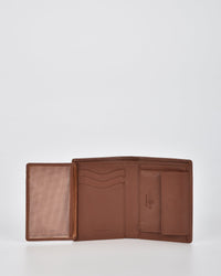 Kol Leather Fold Out with Coin Pouch RFID Wallet