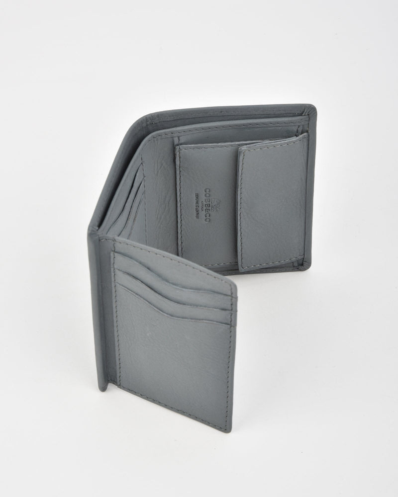 Kol Leather Fold Out with Coin Pouch RFID Wallet