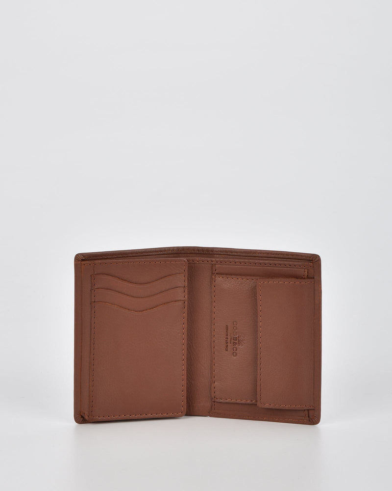 Kol Leather Fold Out with Coin Pouch RFID Wallet