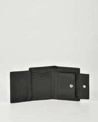 Kol Leather Fold Out with Coin Pouch RFID Wallet