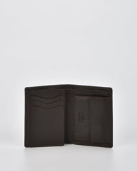 Kol Leather Fold Out with Coin Pouch RFID Wallet