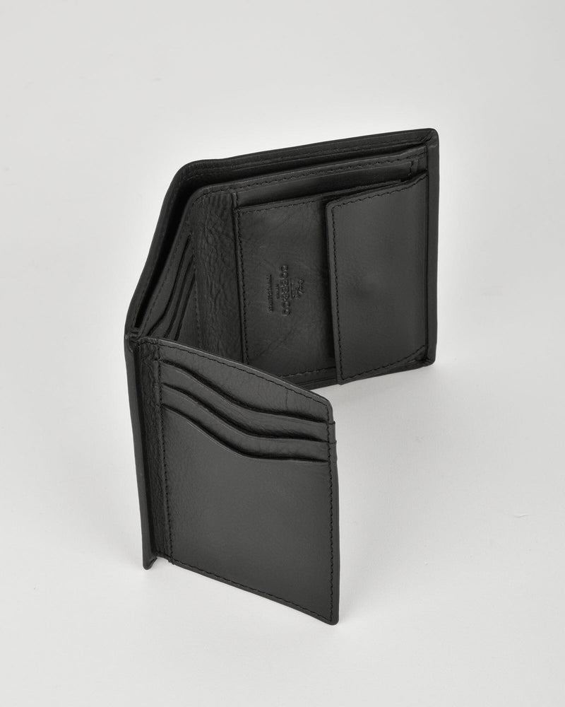 Kol Leather Fold Out with Coin Pouch RFID Wallet