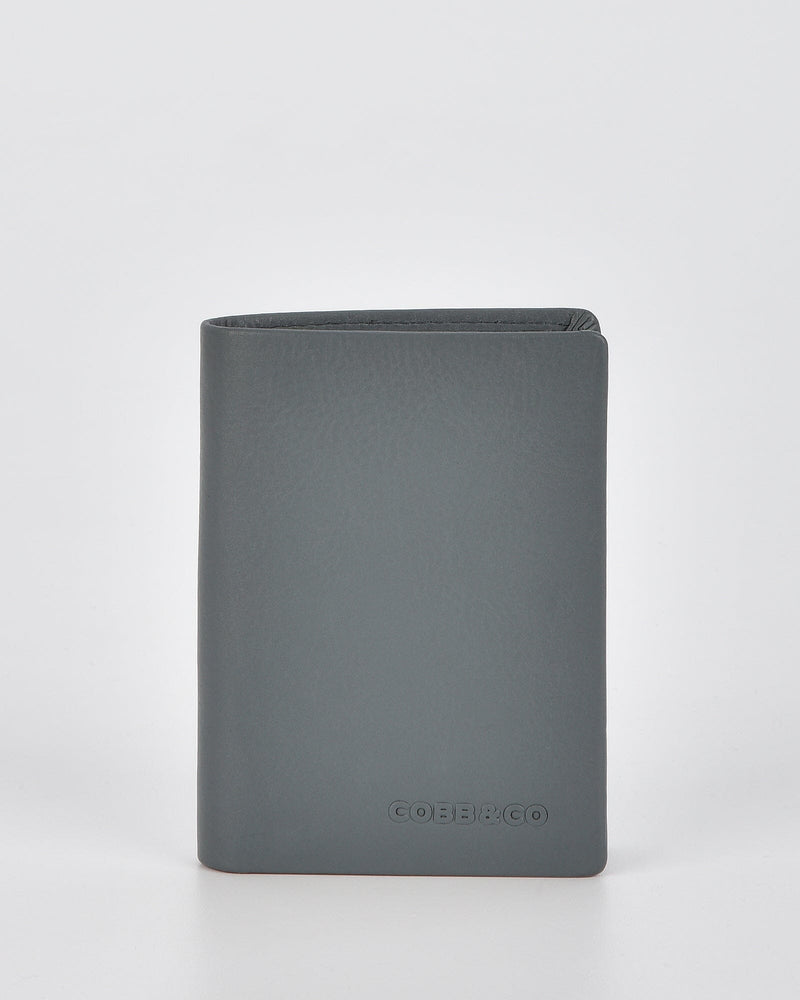 Kol Leather Fold Out with Coin Pouch RFID Wallet