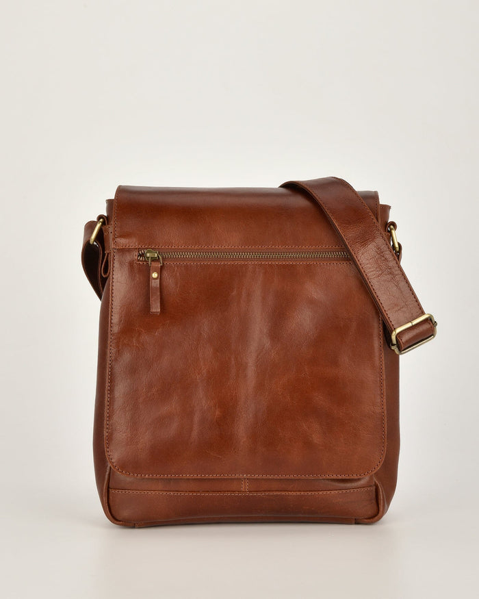 Kooyong Leather Satchel (Large)