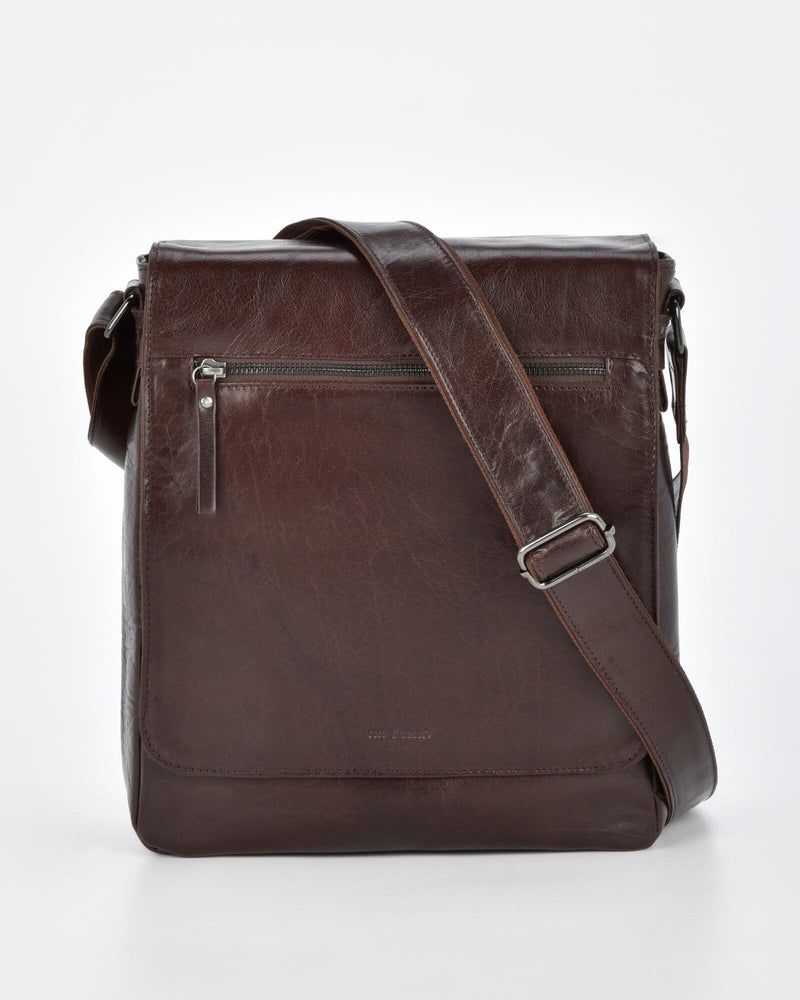 Kooyong Leather Satchel (Large)