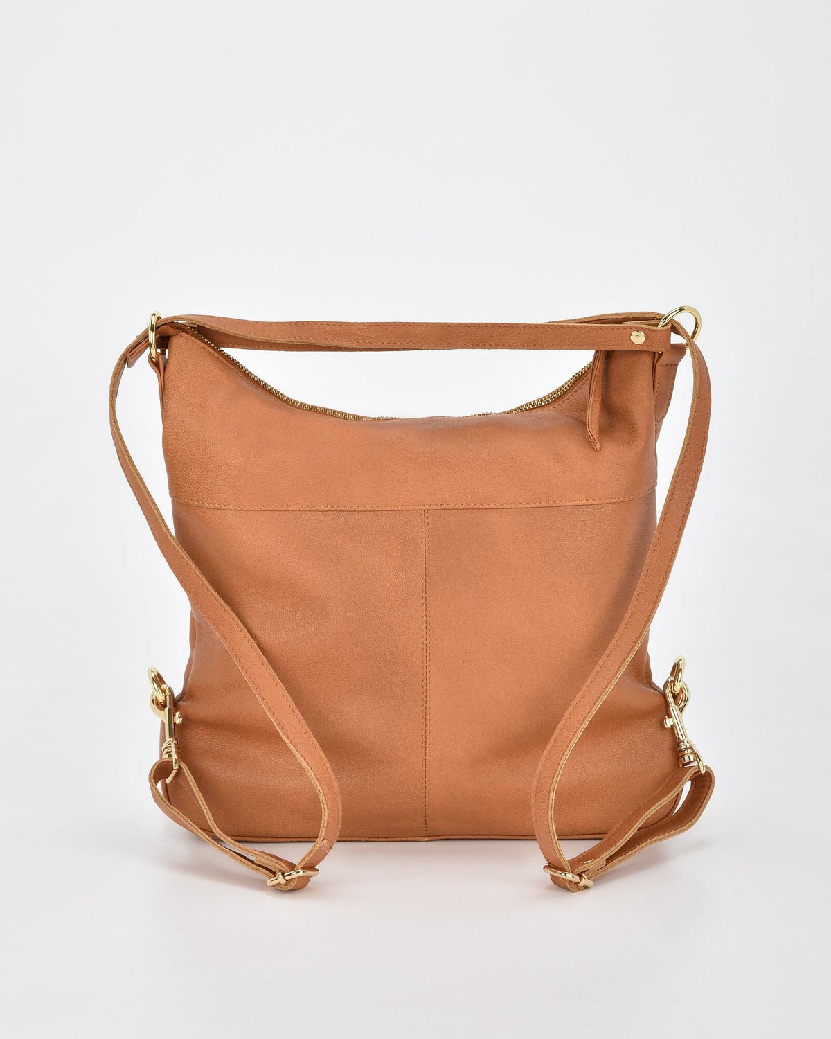 Lacey Leather 2-in-1 Convertible Handbag Backpack