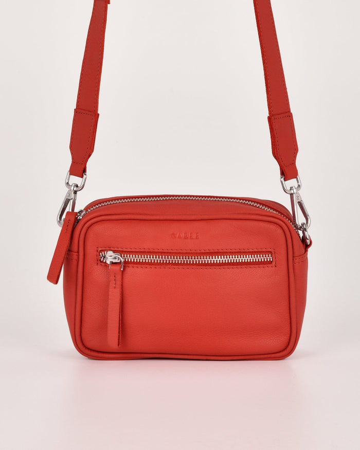 Lara Leather Crossbody Bag