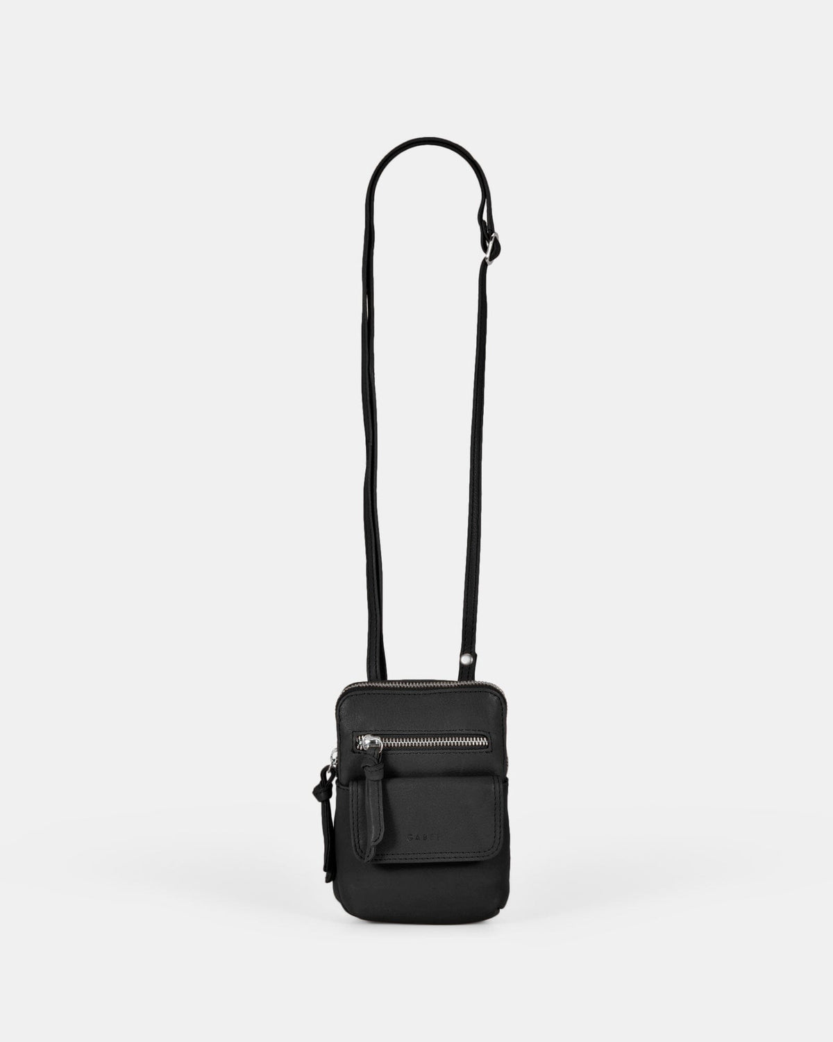 Lauren Leather Mini Crossbody - Black