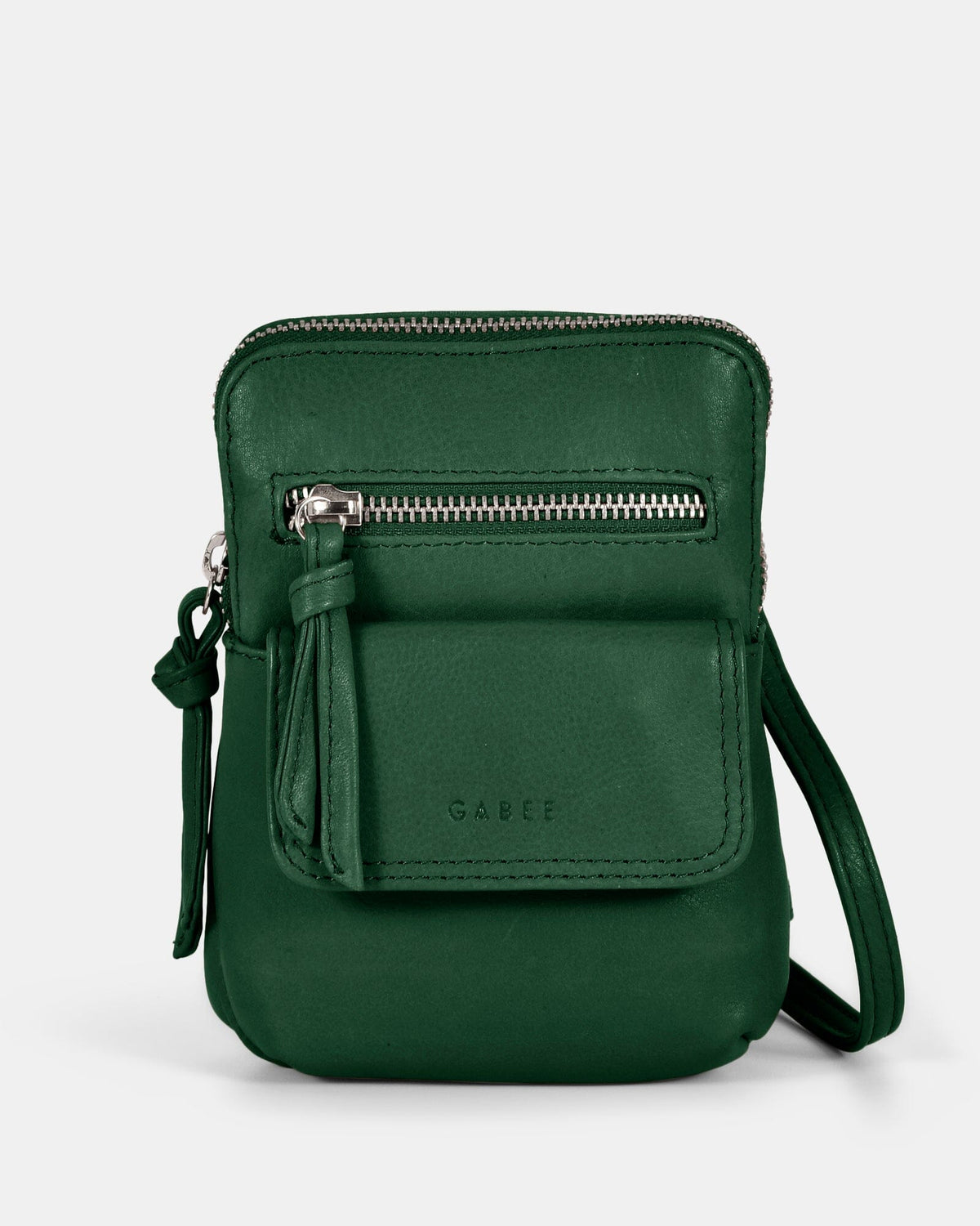 Lauren Leather Mini Crossbody - Forest