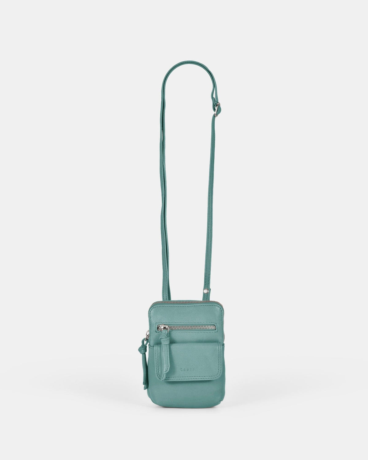 Lauren Leather Mini Crossbody - Ocean