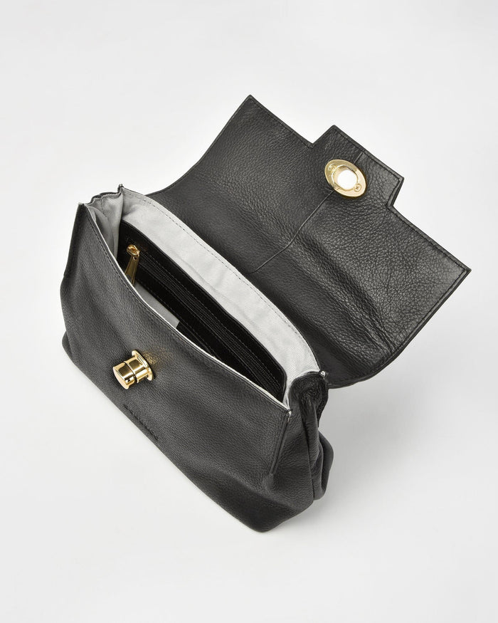 Lindfield Washed Leather Crossbody Bag
