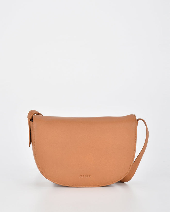 Louise Leather Flap over Crossbody Bag